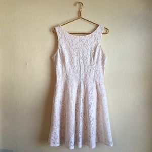 Speechless pink lace sleeveless dresses